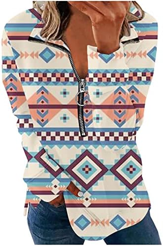 Tops astecas para mulheres Western Ethnic Vintage Graphic Camise