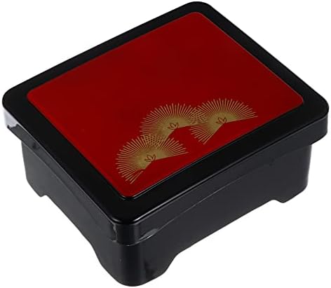 Hemoton Japanese Bento lancheira Bento com tampa de refeição Prep recipientes caixa Microondas- Caixa de recipiente
