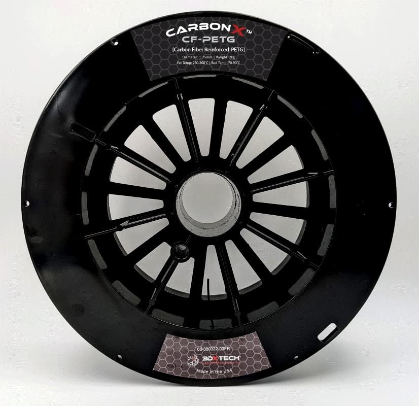 3dxtech carbonx fibra de carbono petg 1,75 mm 2kg