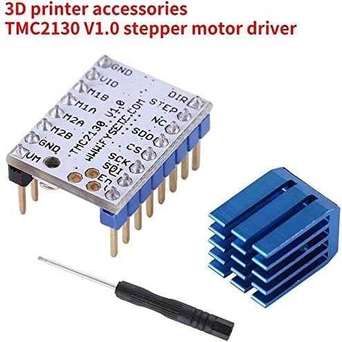 Zym119 Módulo de driver do motor de passo TMC2130 com dissipador de calor Driver de substituição da impressora 3D para a placa de circuito da impressora 3D