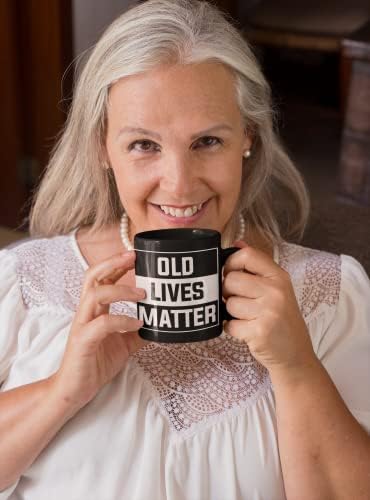 Antiga Living Matter caneca, vidas antigas ainda importa caneca de café | Melhores presentes para o homem idoso - antigo copo