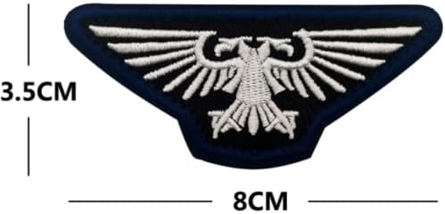 Bordado russo Bordado de bordado Militar Militar Moral Patch Badges emblema Applique Ganch Patches para acessórios de mochila de roupas