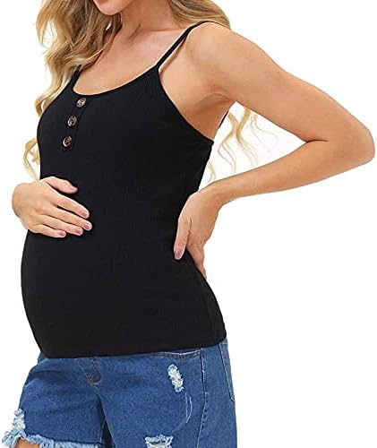 Maternidade feminina Tops de enfermagem Cami Tanks Maternidade Tops de enfermagem Teses de enfermagem de maternidade camisa de gravidez de enfermagem