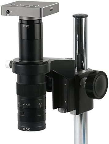 Acessórios para microscópio 0,5x/0,35x/2x/1x lente de vidro 42mm para consumíveis de laboratório de câmera de microscópio