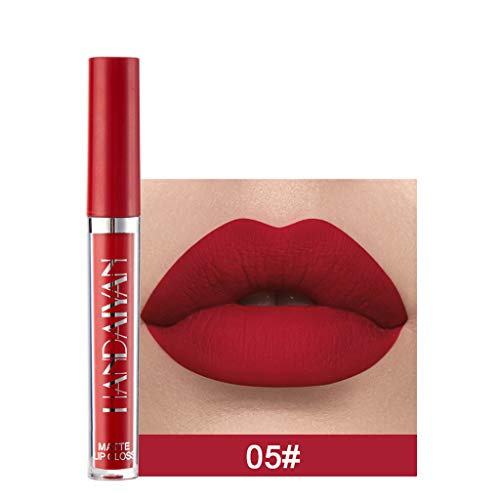 Color belas amostras de líquido feminino à prova d'água lábio durar 2,5 ml de batom longo brilho de beleza lipstick lip gloss para