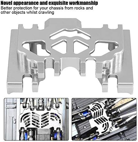 Protetor de chassi do RC, alumínio de alumínio CHASSIS DE CHASSIS DE CHASSIS RC PARTE PARA TRXXAS TRX4 Defender