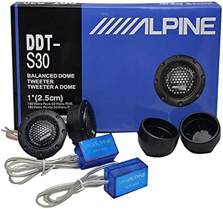 Alto-falante estéreo de carro TOTMOX, tweeter DDT-S30, 320W Power Elite e Tweeter de Dome de Alumínio