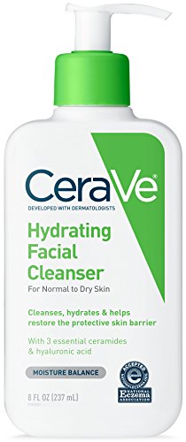 Cleanser facial hidratante Cerave para lavagem diária de rosto
