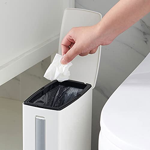 Lata de lixo de abcel, lixo pode definir um dispensador de sacos de lixo de lixo de lixo de lixo de lixo de pincel de vaso