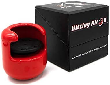 Bating Knob - Um peso de bastão de treinamento de beisebol e softball Swing, se apega à ponta do bastão, da Little League,