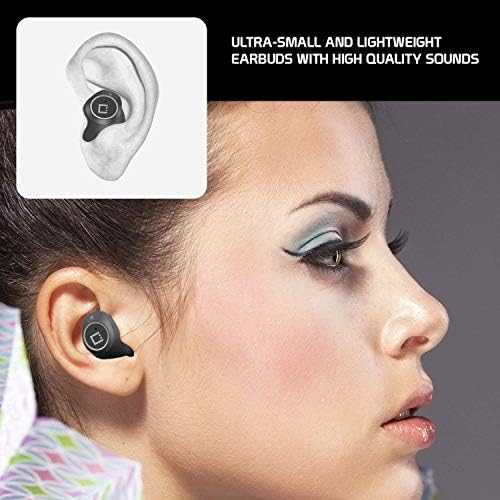 Os fones de ouvido Bluetooth sem fio V5 trabalham para o Samsung Galaxy Note 20/Ultra/Edge/5G/Note20 com caixa de carregamento para fones de ouvido em ouvido.