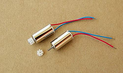 Davitu DC Motor - 100pcs DC3.7V 6 * 12mm 55000 RPM Micro Cor Corless Motor com brinquedos de engrenagem plástica / modelos / Acessórios DIY Motor