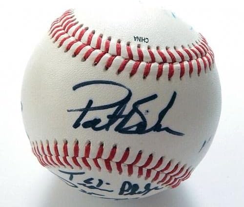 Assinado Rawlings Baseball 8 Autos Cardenal Huff Meacham Phelps Borders Johnson - bolas de beisebol autografadas