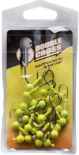 Cappie Magnet Double Cross 25-Pack Jig Heads