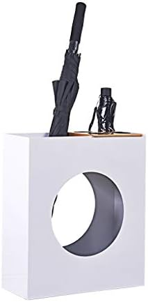 Razzum Metal Umbrella Rack Stand Cane Space Salving Organizer Decoração de escritório em casa, guarda -chuva branca