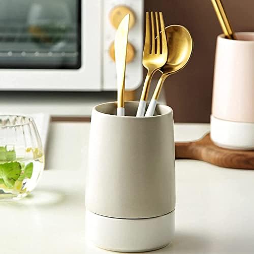 Capticks utensil caddy simples garfo colher de pauzinha titular de cozinha de cozinha de cozinha