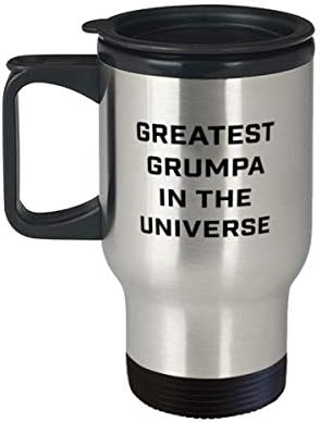Caneca de viagem Grumpa, melhor Grumpa no universo, caneca de café, xícara, xícara de chá, para mamãe, para papai, para avós