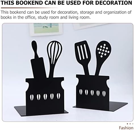 Operitacx decoração vintage decoração retro 2pcs preto cozinha unsilesndes