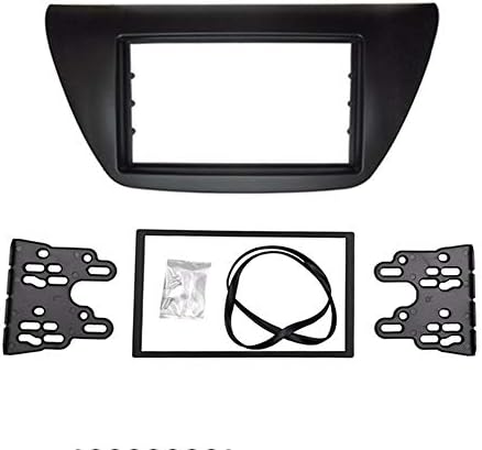 XMeifeits Double Din Radio Painel para 2006 Mitsubishi Lancer IX Aftermarkets estéreo kit DVD DVD Frame+Center AC Control