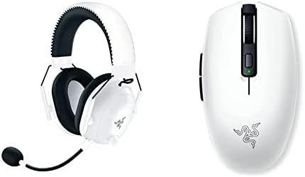 Razer Blackshark V2 Pro Wireless Gaming Headset + Orochi V2 Mobile Wireless Gaming Mouse: White Bundle