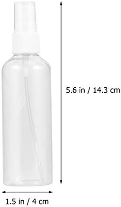 Nolitoy 16 PCs Pressione Pressionando garrafas cosméticas Líquido portátil Sprayer de líquido Pulverador vazio loção