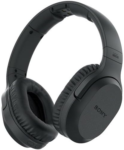 Sony 150 feet Expanded Long Range RF Wireless Noise Reducing Dynamic Stereo Headphones with Volume Control, Mute Switch & Adjustable