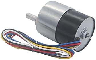 Motores elétricos pequenos DIY MOTOR DC 12V Baixo ruído de ruído Vida longa Torque alto e negativo do redutor de engrenagem DC sem escova