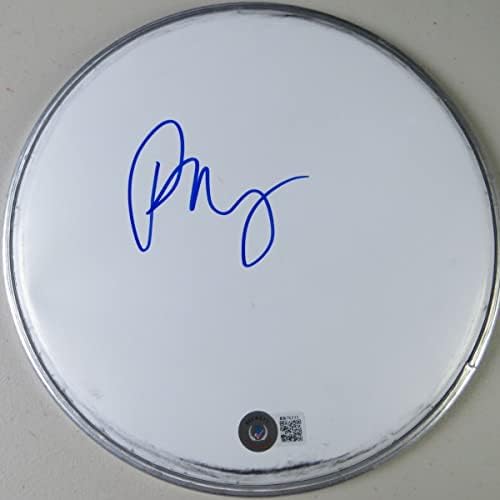 Patrick Carney assinou autografou 8 tambor -tambor preto baterista Bas BB76231