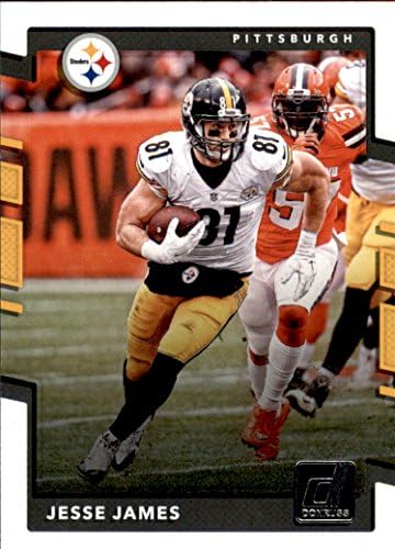 2017 Donruss #156 Jesse James Pittsburgh Steelers Card