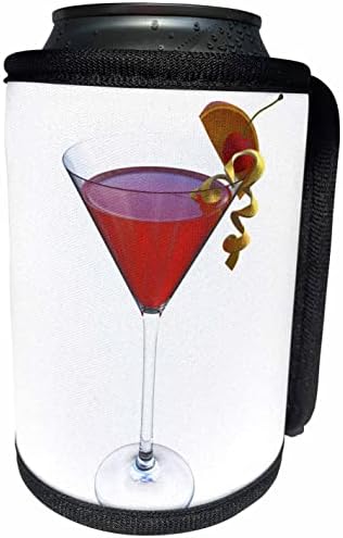 Junto gráfico de 3drose boehm - uma bebida alcoólica cosmopolita - enrolamento de garrafa mais fria