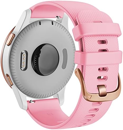Jdime 18 20 22mm Smart Watch tiras oficiais para Garmin Venu 2 Silicone Wrist Belt para Garmin Venu 2s Sq Bracelet Watchband