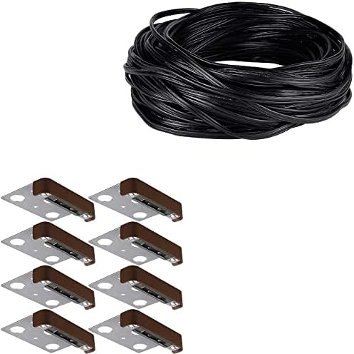 Leonlite 4 polegadas Hardscape paving de luz de pavimentação 100 pés 16/2 cabo, 8-pacote 0,5 W 4 polegadas LED de