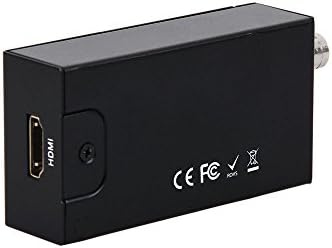 Conversor de vídeo de adaptador Rocsai HDMI para SDI 720p/1080p Video Converter para a condução HDMI Monitors Home