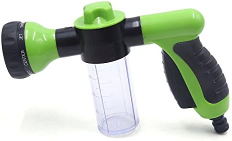 Uxcell verde de alta pressão de alta pressão para lavar espuma de espuma de água Spray pistola de pistola de ferramenta