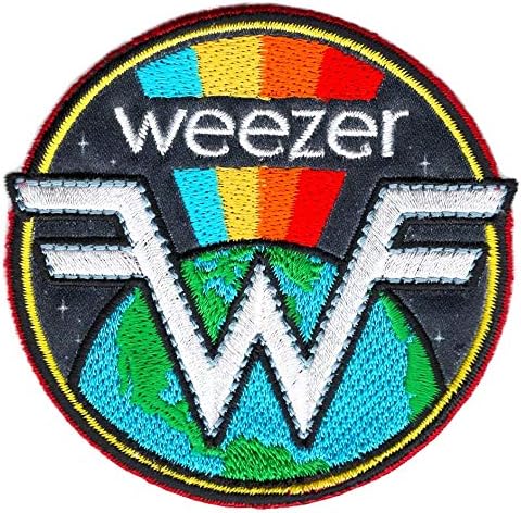 C&D Visionário Weezer Earth Rainbow Patch, multicolorido