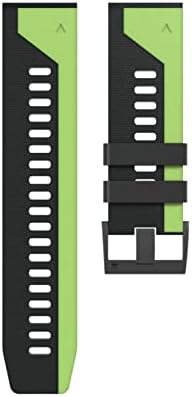 HAODEE 22 26mm Colorido Quickfit Watch tiras para Garmin Fenix ​​7 7x 6 6x 5x 5 Plus 3 3HR 935 945 S60 Silicone EasyFit Relógio Correa
