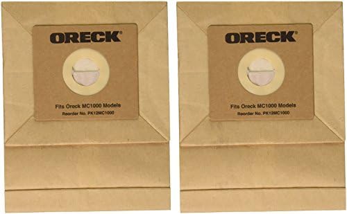 Ock Pk12mc1000 Saco de papel, Mc1000 Quest reclamar 12 PK, Brown