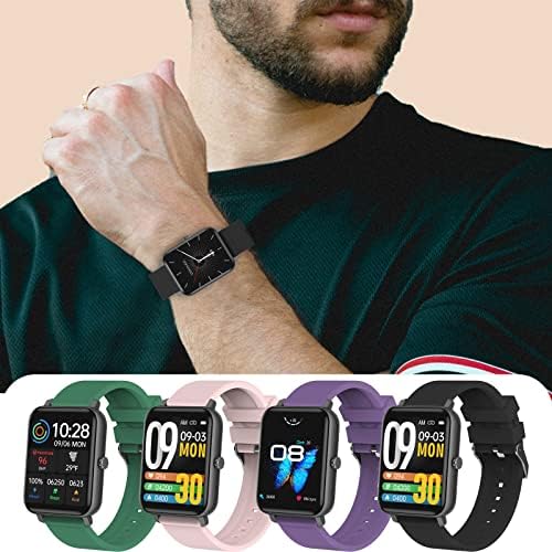 Relógio inteligente deLarsy, 1,69 na tela de tocação completa do smartwatch de smartwatch com chamadas/texto/freqüência