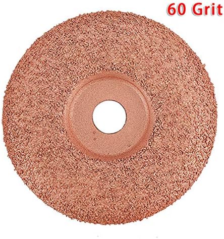 Xucus Angle Grinder Polishing Reting Whorbving Disc Disp Tool de madeira 40-120 Diâmetro de grão: 100mm / 4 polegadas -