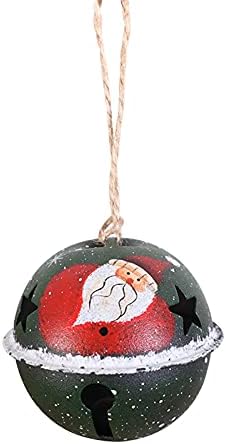 9i859i material de natal pingente de campainha de natal decoração bola de natal