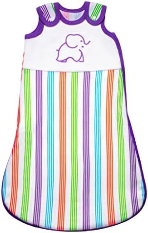 Babycircus unissex-baby cobertor vestível, saco de sono algodão 0-6 meses, 0,5 tog