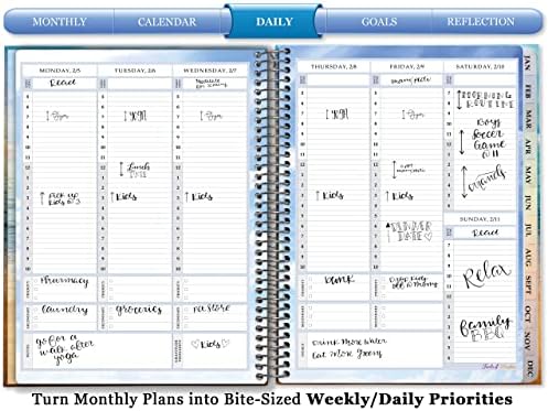 Tools4wisdom 2024 Planner 2024 Calendário - 15 meses de outubro de 2023-2024 dez - capa dura