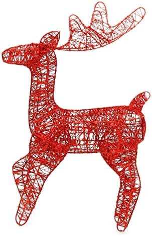Decorações de Natal ousadas Deer de Ferro de Christmas de Ferro de Cervo Decorações de Festa em Casa Decorações de Natal Decorações ao ar