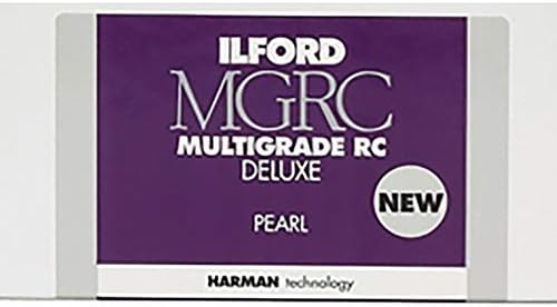 Ilford Multigrado V RC Deluxe Pearl Surface Black & White Paption, 190GSM, 5x7 , 25 folhas