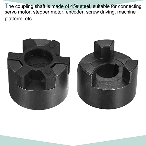 Eixo de acoplamento flexível de meccanidade de 15 mm a 15 mm 52 mm x 44,5 mm CONECTOR JONTE