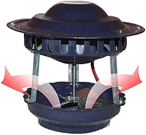 Evacuador de fumaça da chaminé da cnpraz, ventilador de exaustão de lareira, ventilador de combustão, indutor de chaminé, chama de chaminé Indutor Chimney Fan, 120 W