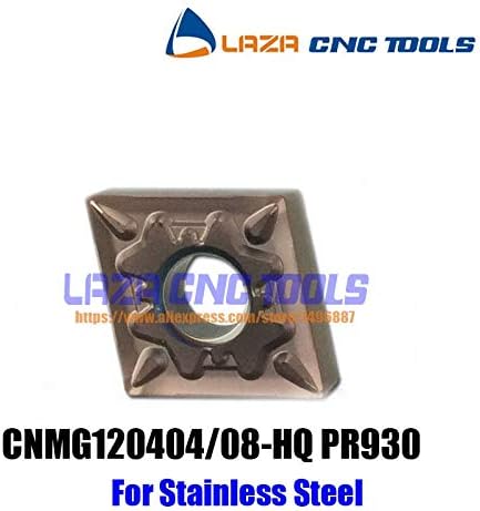 FINCOS CNMG120404/CNMG120408 -HQ PR930*10PCS Dicas de torneamento de carboneto, inserções de carboneto de tungstênio,