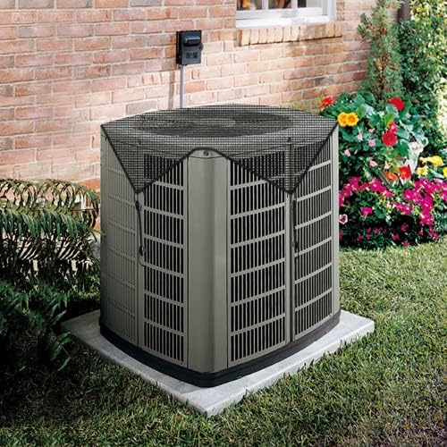 Tampa da unidade A/C Sunnyroyal A/C Outdoor 28 x 28 Air condicionador central capa para unidades externas Condensador de