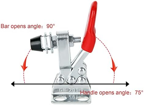 ACRUX7 16PCS TOLGLE CLAMP HORIZONTAL RELUMENTO RELUMA DE TOLAMENTO DE ALTER