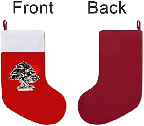 BONSAI TREET Christmas meias de veludo vermelho com bolsa de chocolate branca decorações de natal e acessórios para festas de família